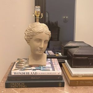 Anthropologie Grecian Bust Table Lamp